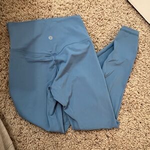 Blue Lululemon Leggings